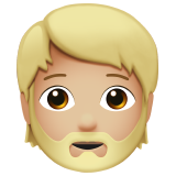 persona con barba: tono de piel claro medio