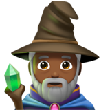 mago: tono de piel oscuro medio