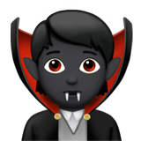 vampiro: tono de piel oscuro