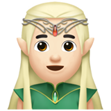 elfo hombre: tono de piel claro