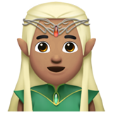 elfo hombre: tono de piel medio