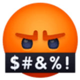 Cara con símbolos en la boca - Facebook