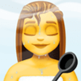 Mujer en una sauna - Facebook