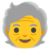 Persona mayor - Noto Color Emoji