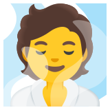 Persona en una sauna - Noto Color Emoji