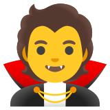 Vampiro - Noto Color Emoji