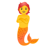 Persona sirena - Noto Color Emoji
