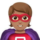 personaje de superhéroe: tono de piel medio