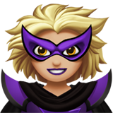 supervillana: tono de piel claro medio