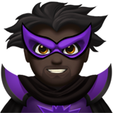 supervillano: tono de piel oscuro