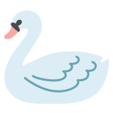 Cisne - Noto Color Emoji