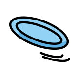 Disco volador - OpenMoji