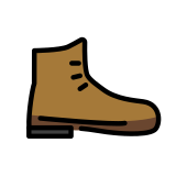Bota de senderismo - OpenMoji