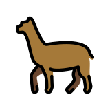 Llama - OpenMoji