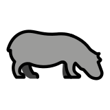 Hipopótamo - OpenMoji