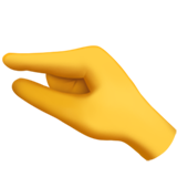 Gesto de pellizco WhatsApp