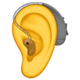 Emoji de audífono