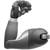 Emoji del brazo de un robot