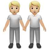 dos personas de la mano: tono de piel claro medio