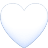 Corazón blanco - Facebook