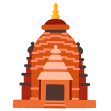 Templo hindú - Noto Color Emoji