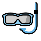 Máscara de buceo - OpenMoji