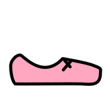 Zapatillas de ballet - OpenMoji
