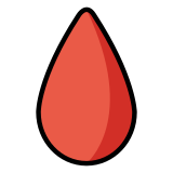 Gota de sangre - OpenMoji
