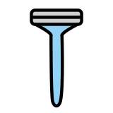 Cuchilla de afeitar - OpenMoji
