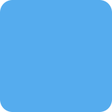 Cuadrado azul - Twitter / X