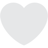 Corazón blanco - Twitter / X