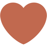 Corazón marrón - Twitter / X