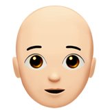 persona adulta: tono de piel claro y sin pelo