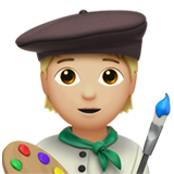 artista: tono de piel claro medio