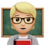 docente: tono de piel claro medio