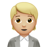 oficinista: tono de piel claro medio