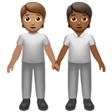 dos personas de la mano: tono de piel medio y tono de piel oscuro medio