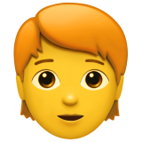 persona adulta: pelo pelirrojo