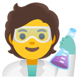 Profesional de la ciencia - Noto Color Emoji