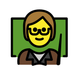Docente - OpenMoji
