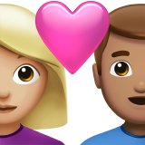 pareja enamorada: mujer, hombre, tono de piel claro medio, tono de piel medio