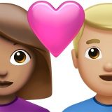 pareja enamorada: mujer, hombre, tono de piel medio, tono de piel claro medio