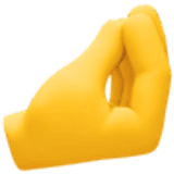 Dedos juntos apuntando hacia arriba - Facebook