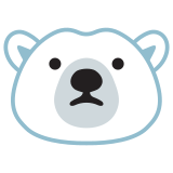 Oso polar - Noto Color Emoji