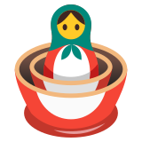 Muñeca rusa - Noto Color Emoji