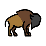 Bisonte - OpenMoji