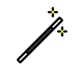 Varita mágica - OpenMoji