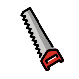 Sierra de carpintería - OpenMoji