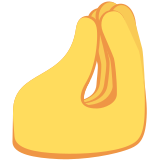 Dedos juntos apuntando hacia arriba - Twitter / X