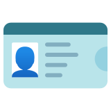 Carné de identidad - Noto Color Emoji